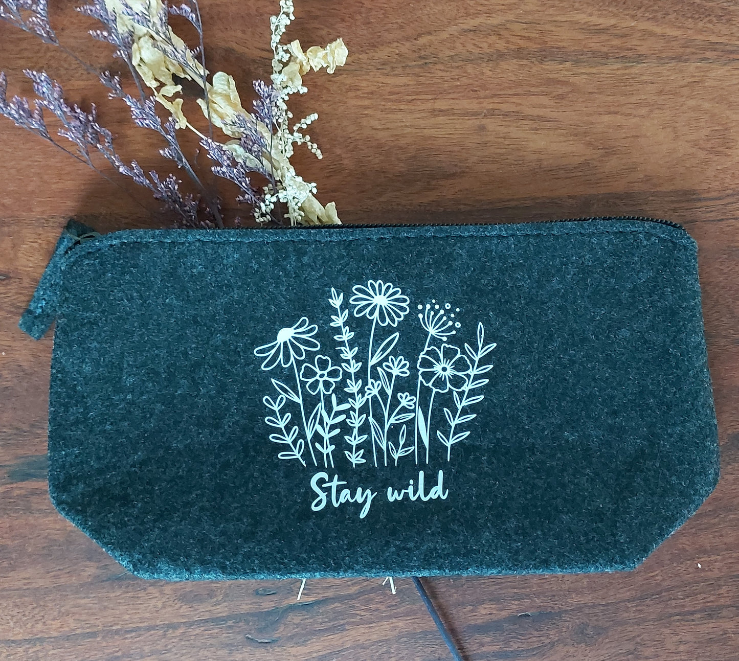 Kosmetiktasche aus Filz