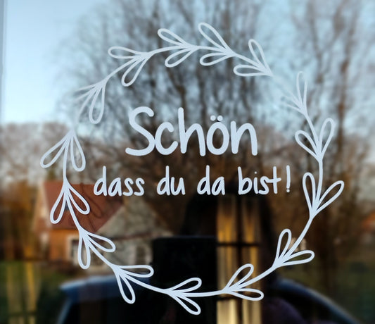 Schön, dass du da bist!