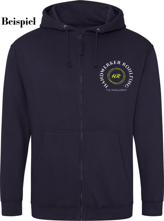 Personalisierte Sweatjacke